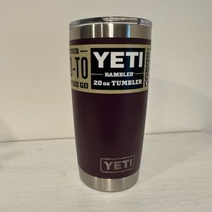 BRAND NEW Yeti 20oz Tumbler in Nordic Purple